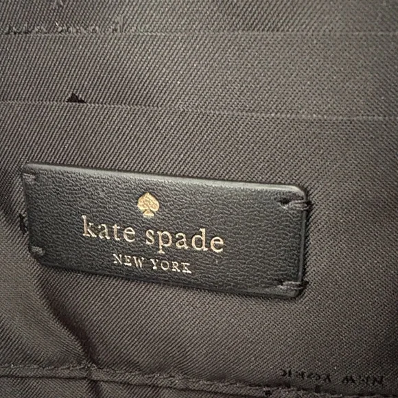 Kate Spade Black and White leopard Print bum bag / pouch - Picture 9 of 10